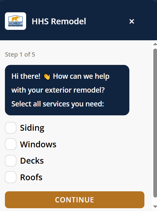 Intelligent Lead-Gen Chatbot