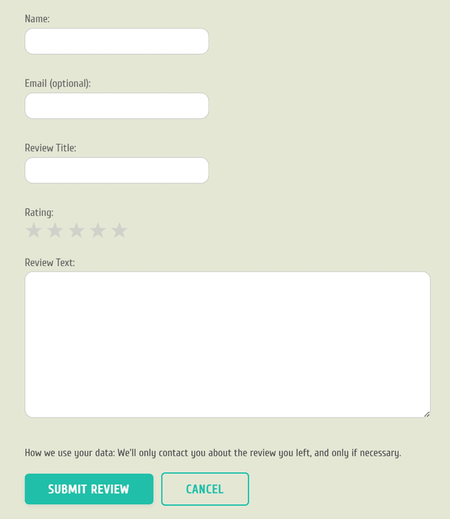 Custom Review Plugin Interface