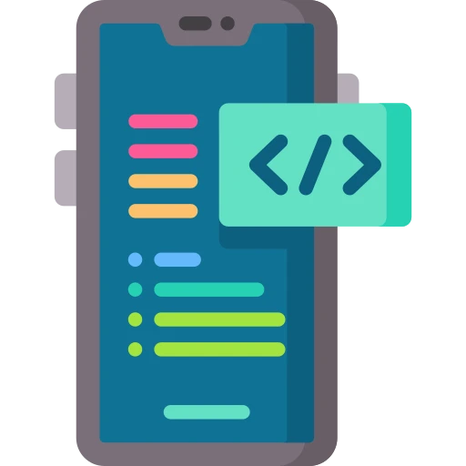 Web development process illustration