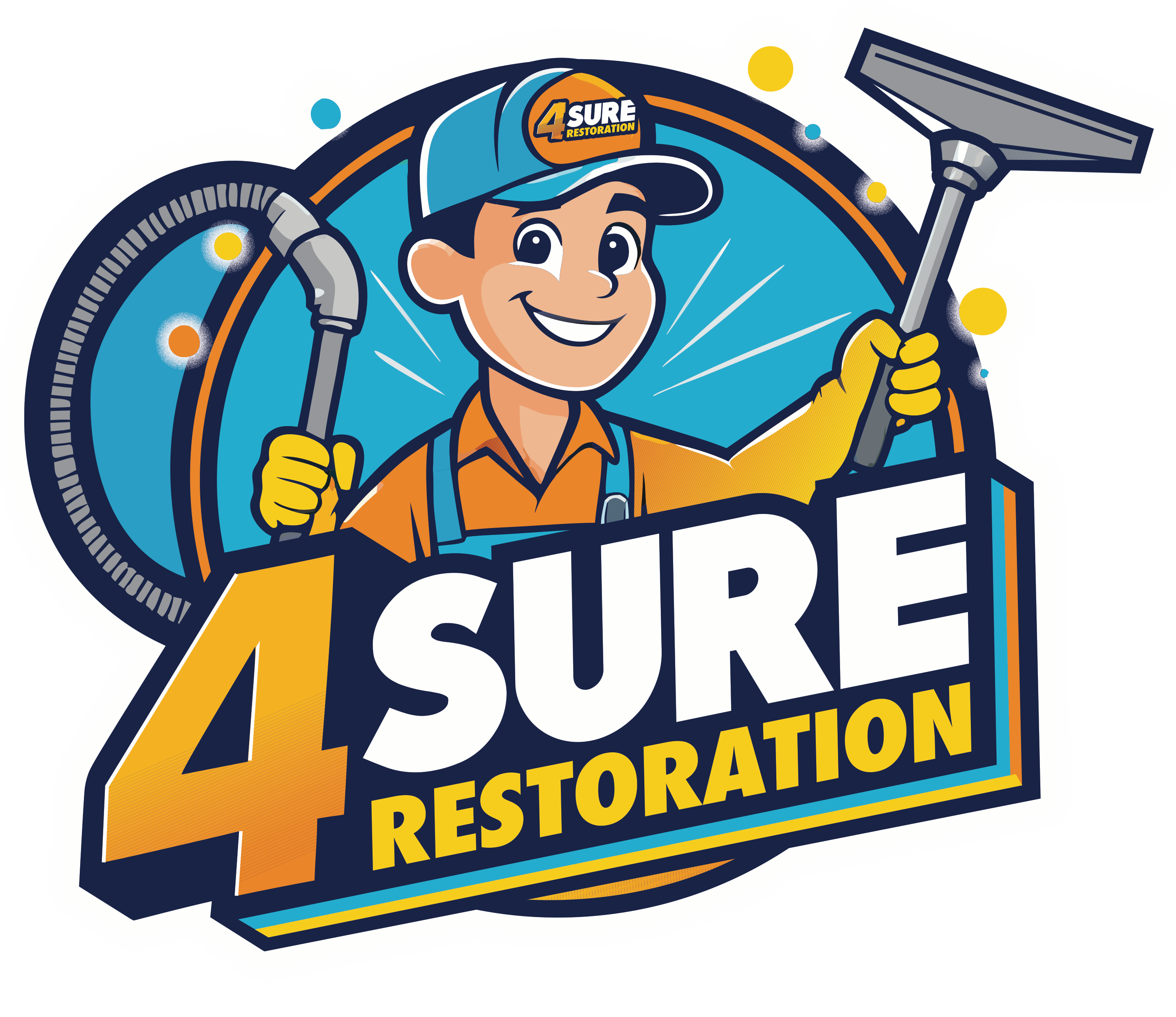 4Sure Restoration Logo